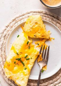 Cheesy Keto Omelette