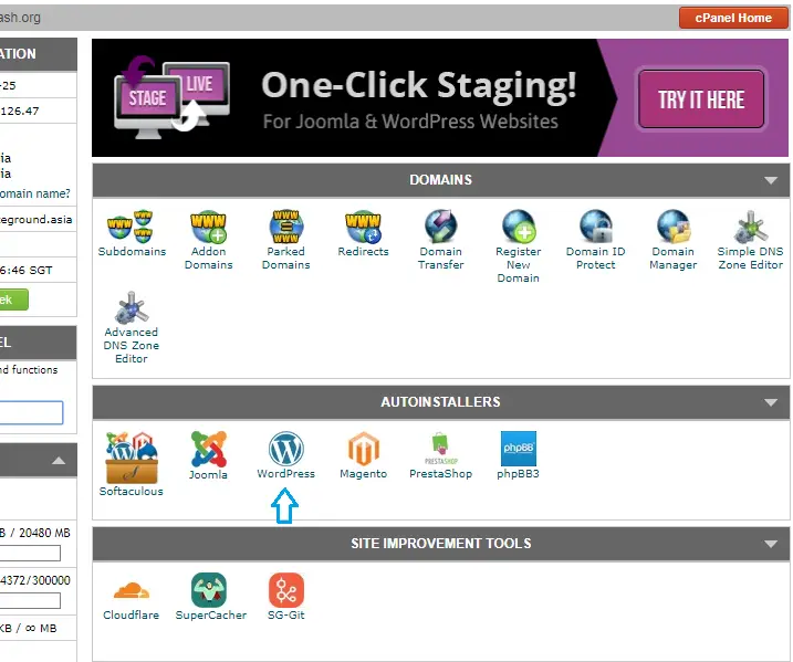 how to start a blog with siteground hosting