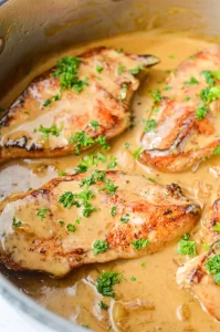 Creamy Garlic Chicken Thighs