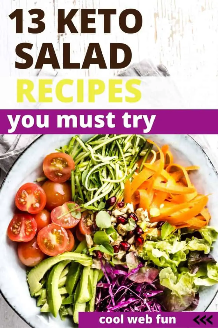 Keto Salad 13 Delicious Keto Salad Recipes for a Ketogenic Diet Cool
