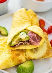 keto tortilla egg wrap