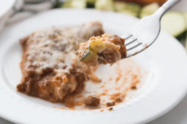 ZUCCHINI LASAGNA WITH MEAT