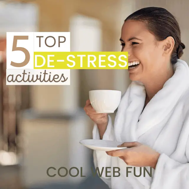 5 de-stress activities