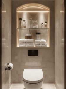 Built-In Alcove Shelving