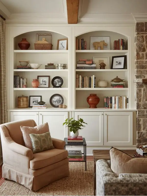 Built-In Bookcases