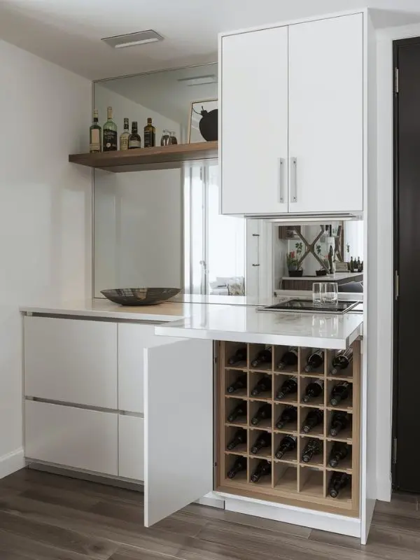 Compact Wall Bar