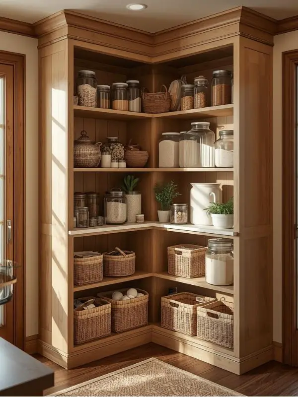 Corner Pantry Cabinets