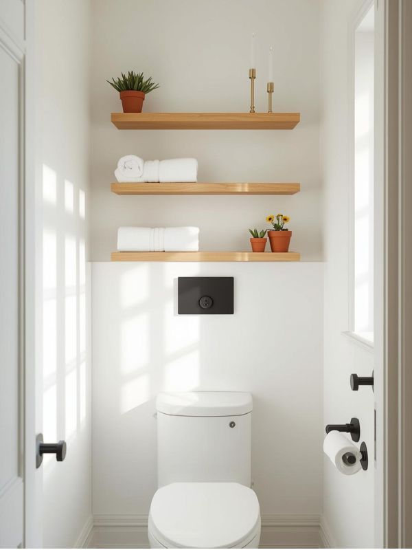 Floating Shelves for a Minimalist Look