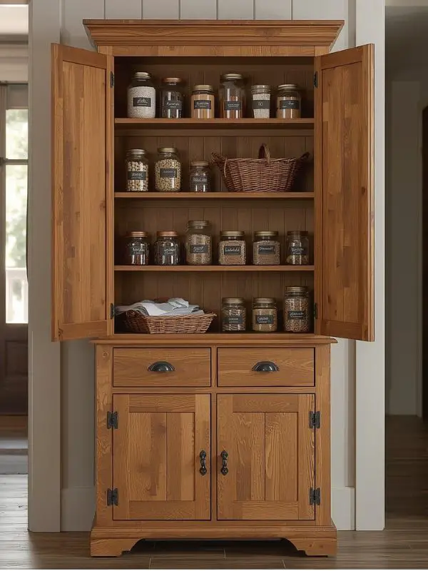 Freestanding Pantry Cabinet