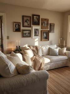Gallery Wall with Family Photos