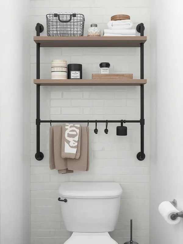 Hanging Storage with Hooks or Rails