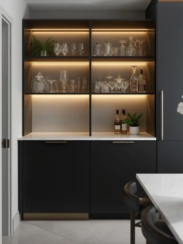 Minimalist Modern Bar
