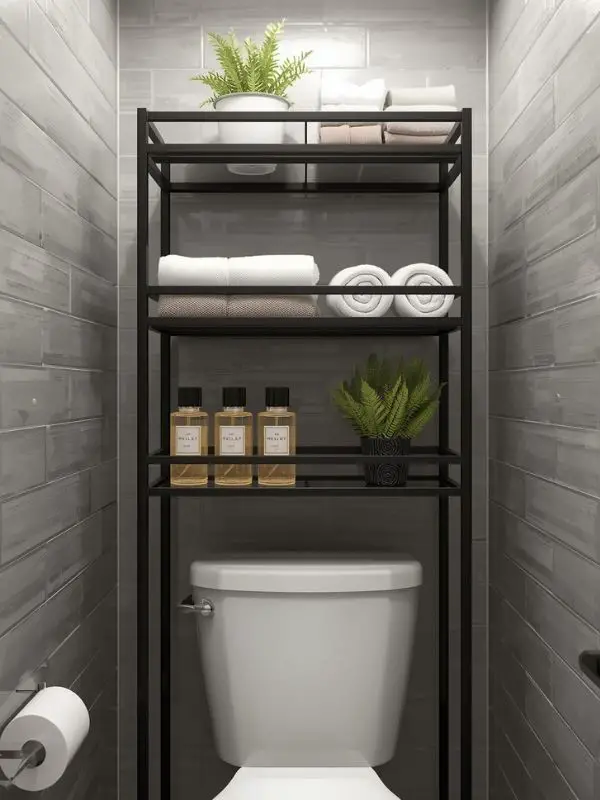 Tiered Metal Storage Racks