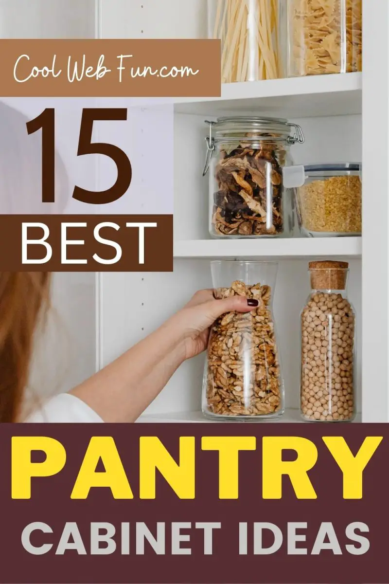 15 Best Pantry Cabinet Ideas for Storage and Decor - Cool Web Fun