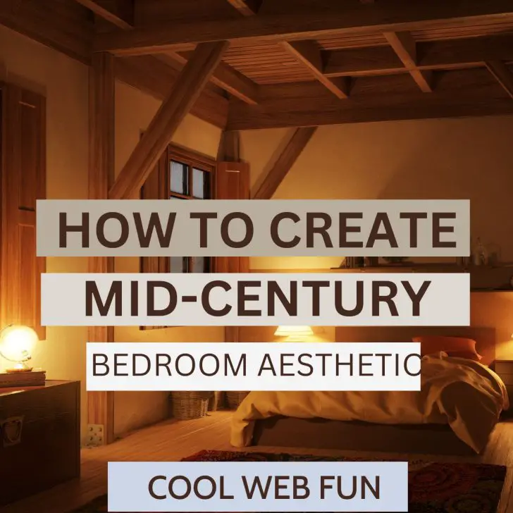 Create a Mid-Century Modern Bedroom Aesthetics