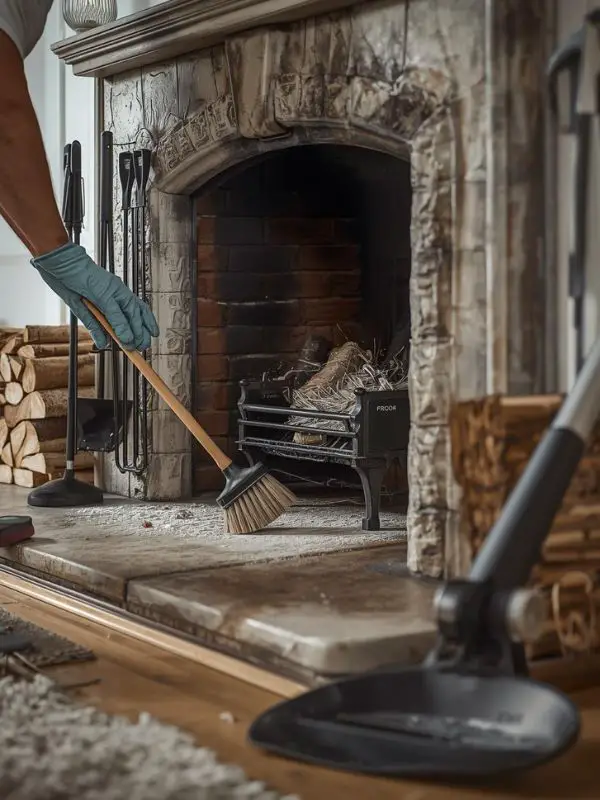 fireplace cleaning