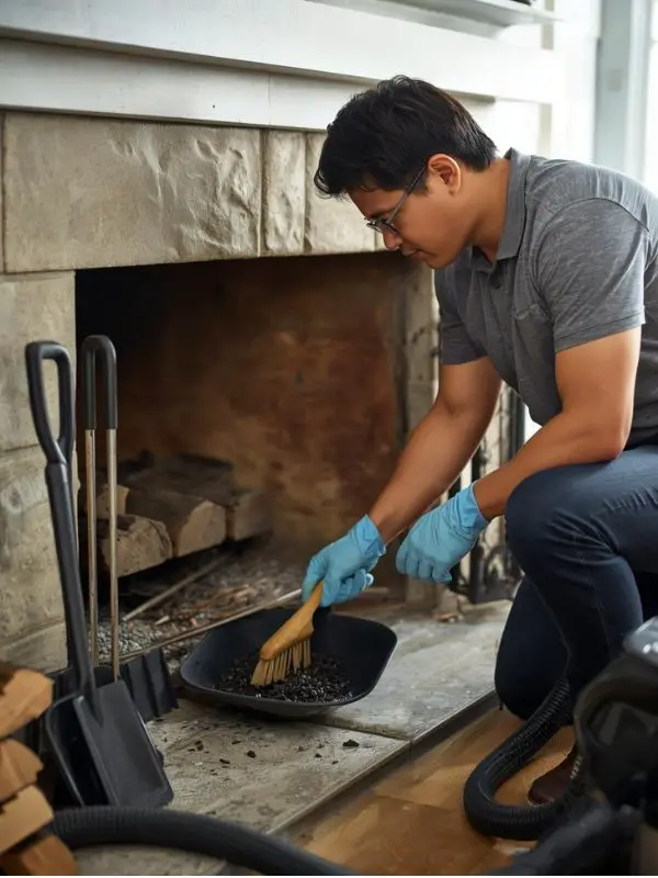 fireplace cleaning