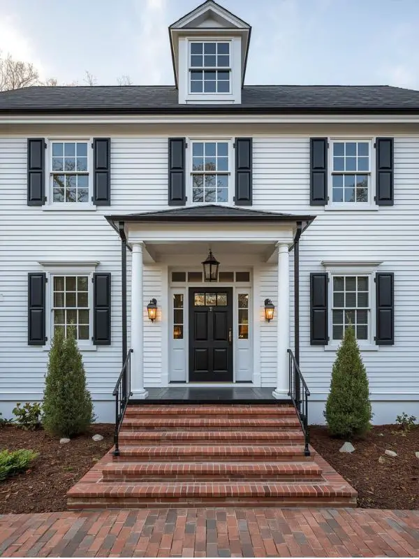COLONIAL GAMBREL ROOF LOOK
