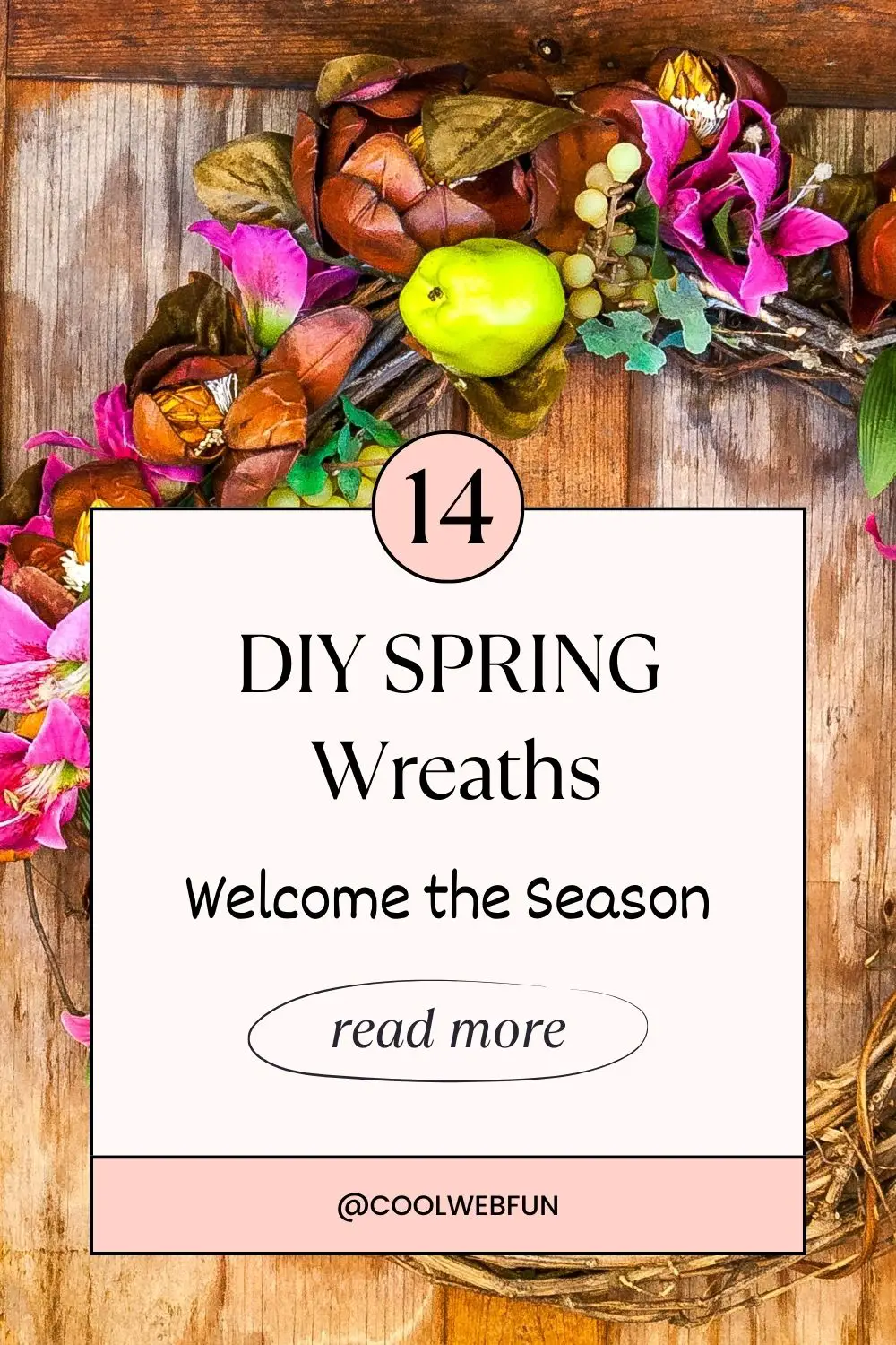 DIY Spring wreaths